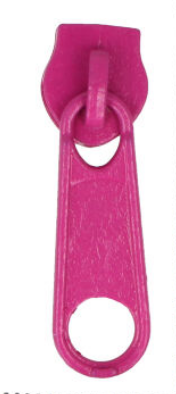 Zipper - 5 mm - pink 2